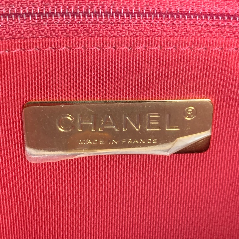 Chanel 19bag黑金小號 有專櫃購證✅-11