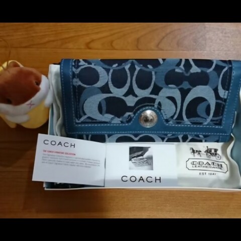 coach長夾
