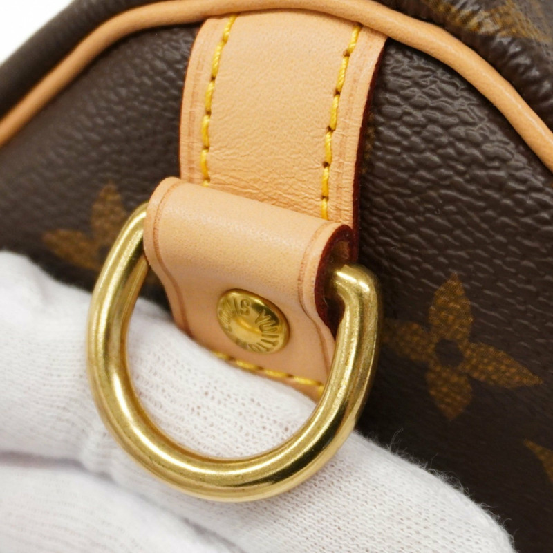 路易威登 Monogram Speedy Bandouliere 25 手提包 M46977 棕色女士兩用包-6