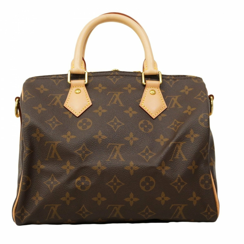 路易威登 Monogram Speedy Bandouliere 25 手提包 M46977 棕色女士兩用包-9