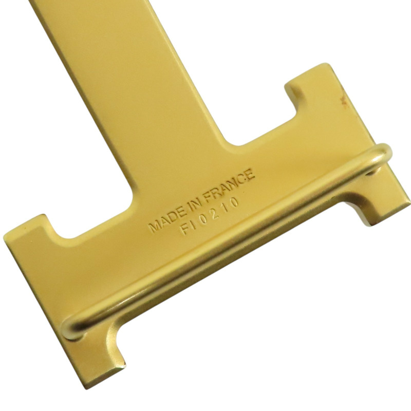 黑色 Box/Togo牛皮 H扣 雙面 皮帶 H064544CM 95CM Y刻【HERMES 愛馬仕】 H064544CM-4