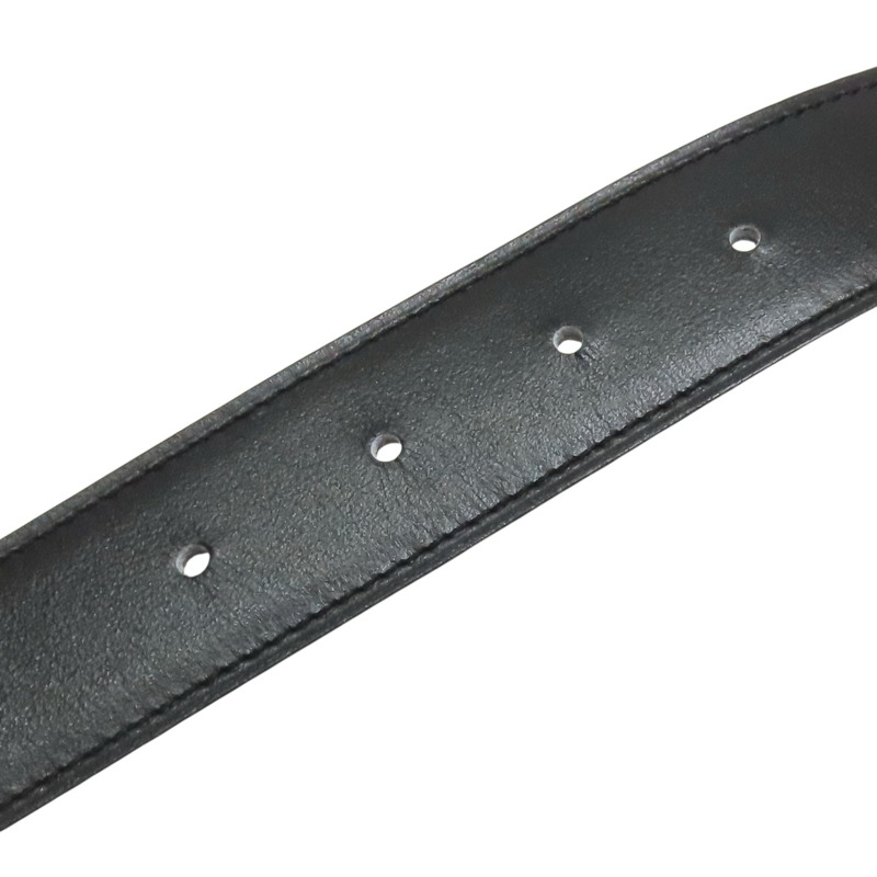 黑色 Box/Togo牛皮 H扣 雙面 皮帶 H064544CM 95CM Y刻【HERMES 愛馬仕】 H064544CM-8