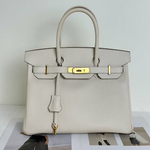 HERMES Birkin 30 - 奶昔白金 Y