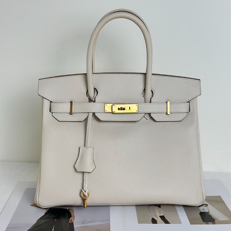 HERMES Birkin 30 - 奶昔白金 Y-0
