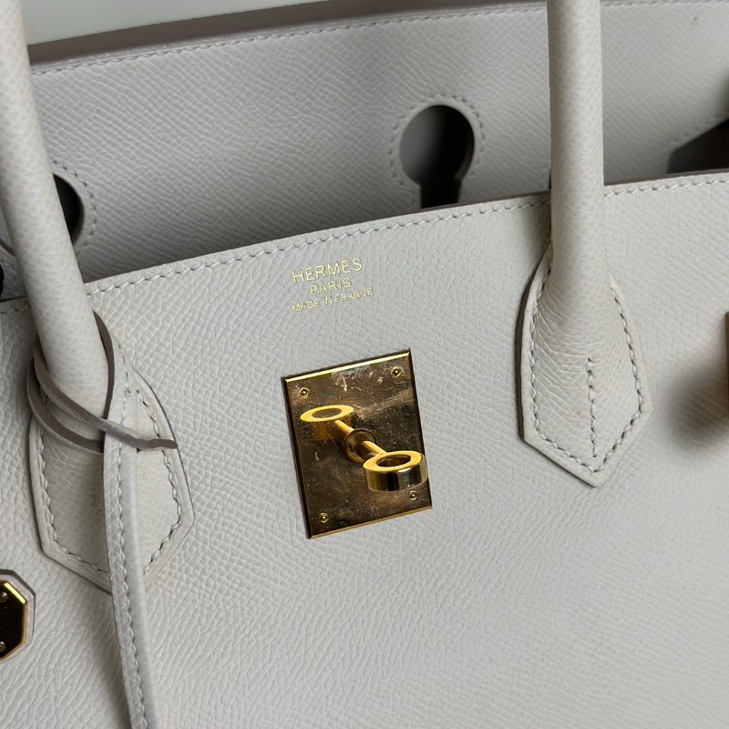 HERMES Birkin 30 - 奶昔白金 Y-7