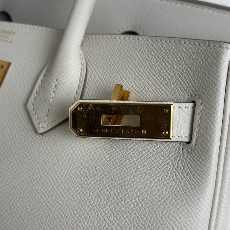 HERMES Birkin 30 - 奶昔白金 Y-10