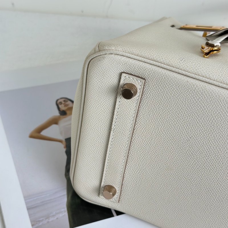 HERMES Birkin 30 - 奶昔白金 Y-13