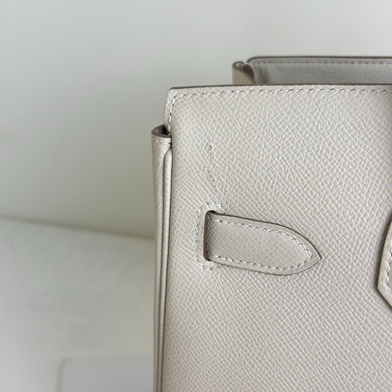 HERMES Birkin 30 - 奶昔白金 Y-15
