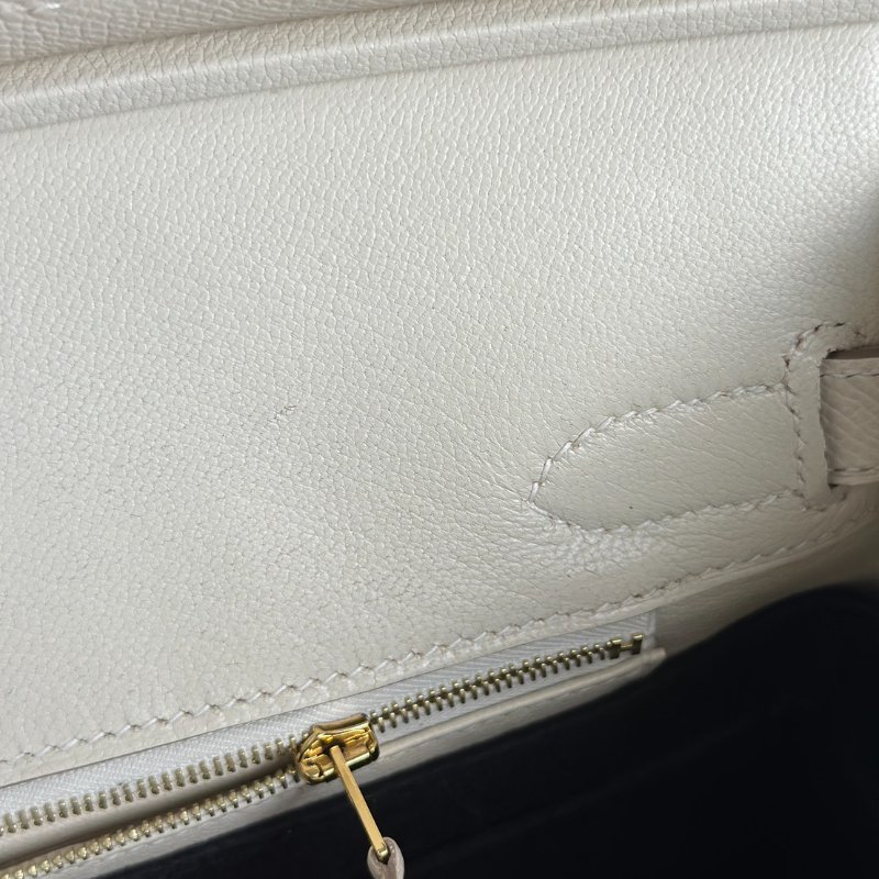 HERMES Birkin 30 - 奶昔白金 Y-18