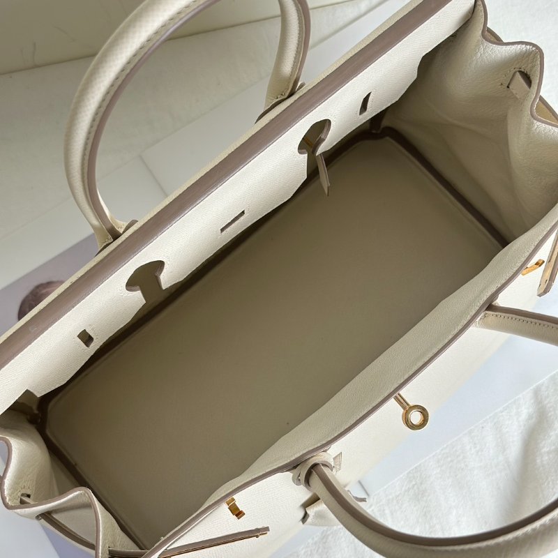 HERMES Birkin 30 - 奶昔白金 Y-19