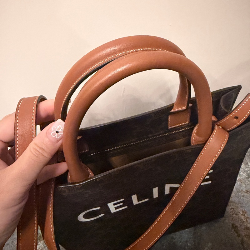 Celine cabas小號 經典老花包-1