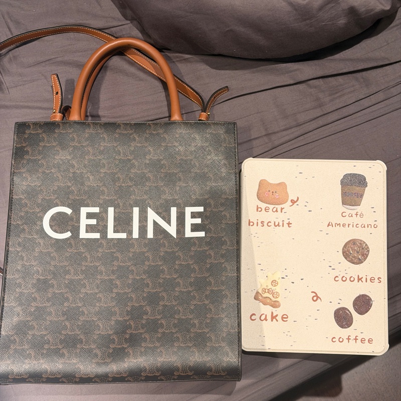 Celine cabas小號 經典老花包-3