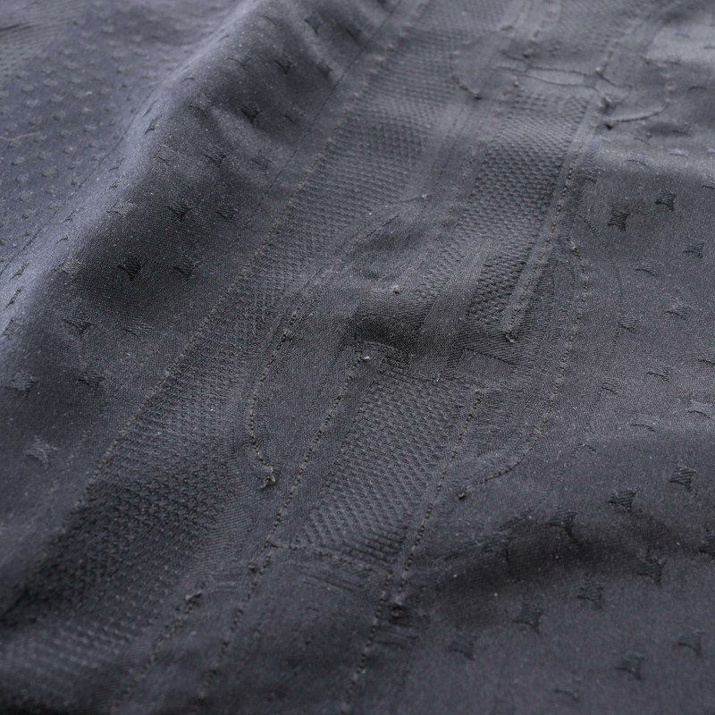 愛馬仕 Coaching Perle Bleu Noir 絲巾披肩，真絲，海軍藍，二手女款-10