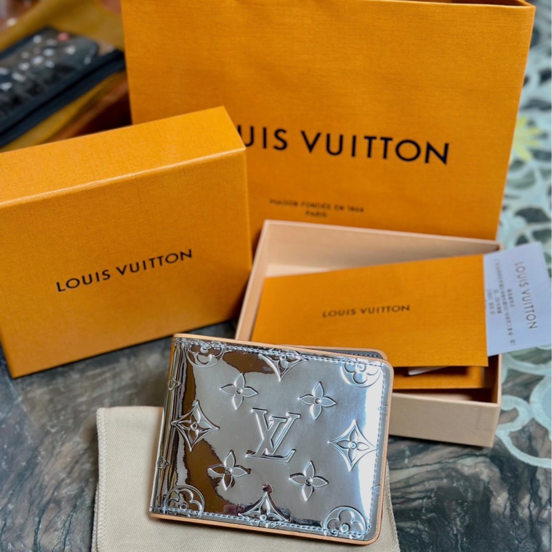 Louis Vuitton | Slender Wallet 鏡面短夾-5