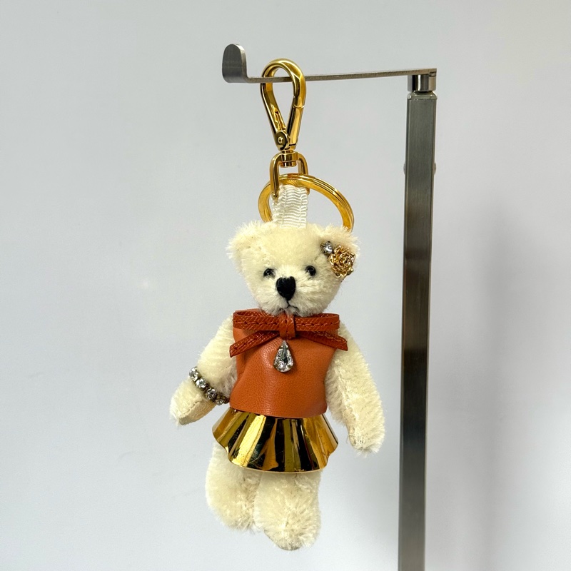 PRADA  熊熊吊飾 1ARH65 BEAR CHARM KEY CHAIN-0