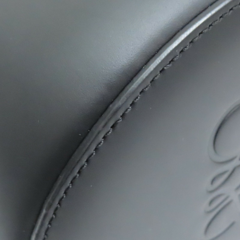 黑/棕色 牛皮 毛氈 Balloon 肩背包【LOEWE 羅威】 326.76AC30-13