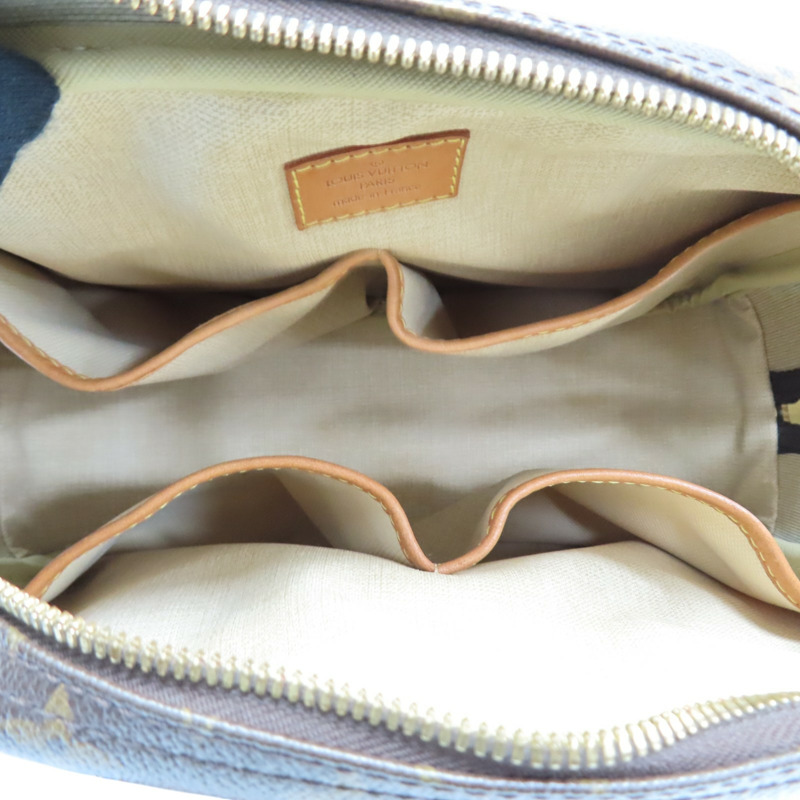 棕色 原花帆布 Trouville 手提包【LOUIS VUITTON LV 路易威登】 M42228-4