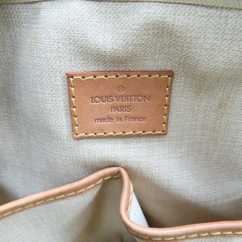 棕色 原花帆布 Trouville 手提包【LOUIS VUITTON LV 路易威登】 M42228-7