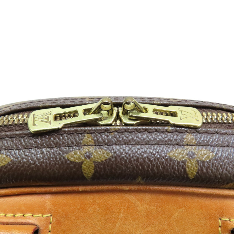 棕色 原花帆布 Trouville 手提包【LOUIS VUITTON LV 路易威登】 M42228-14
