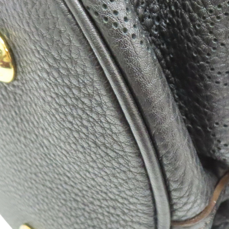 黑色 原花 牛皮 Mahina L 肩背包【LOUIS VUITTON LV 路易威登】 M95765-11