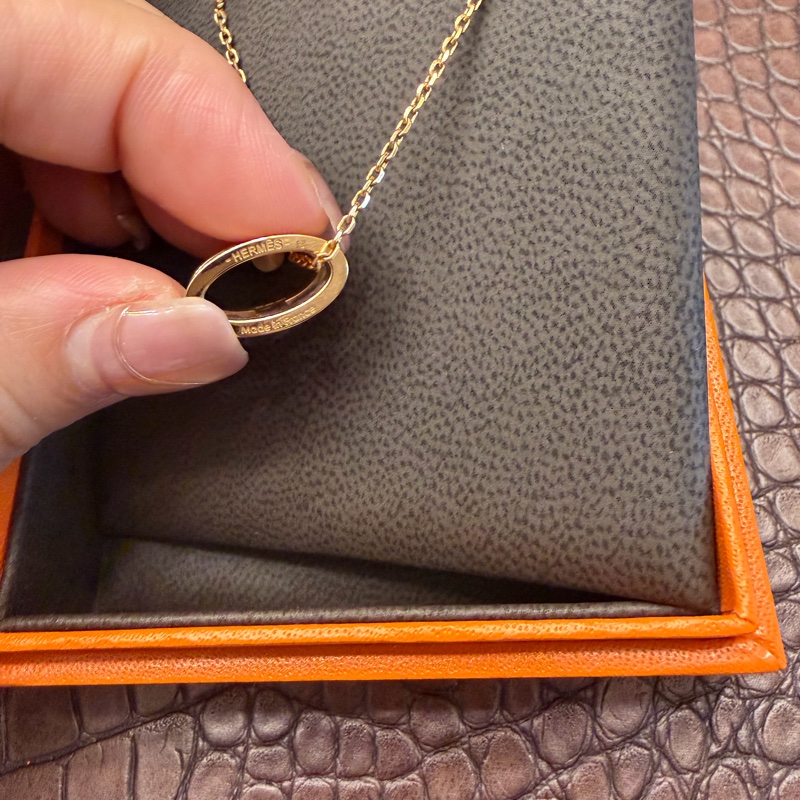 Hermes POP H 粉紅色項鍊-18