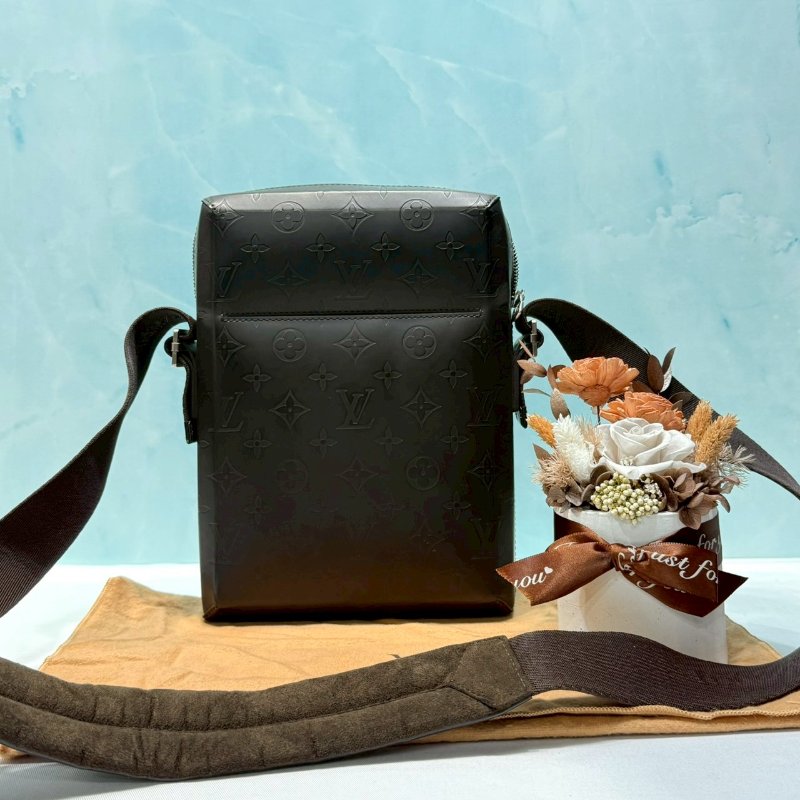 LV Glace巧克力側背包-0