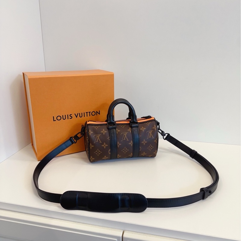 【98新🆕】LV  keepall xs 老花稻草人手袋 斜挎包-1