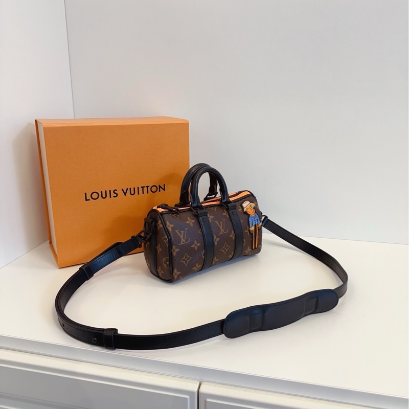 【98新🆕】LV  keepall xs 老花稻草人手袋 斜挎包-2