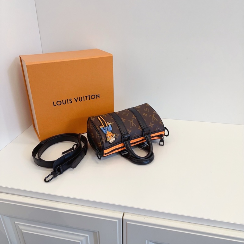 【98新🆕】LV  keepall xs 老花稻草人手袋 斜挎包-5