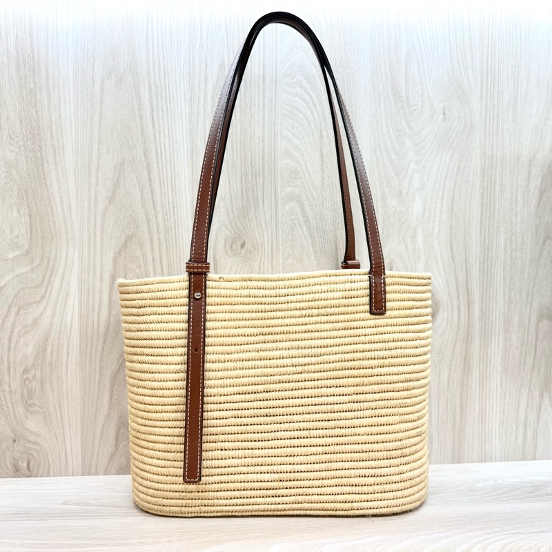 LOEWE夏日季節必備☀️拉菲草編織肩背包A223099-3