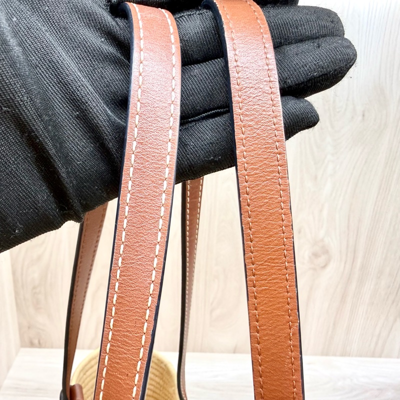 LOEWE夏日季節必備☀️拉菲草編織肩背包A223099-11