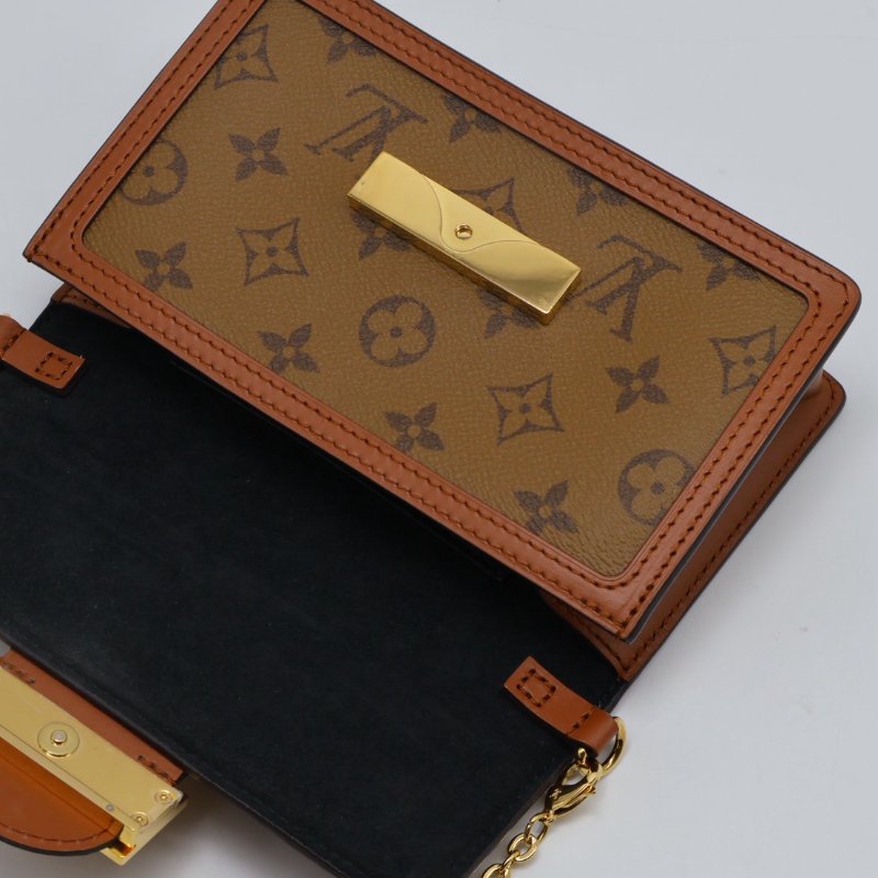 LOUIS VUITTON Dauphine達芙妮鍊帶小包-14