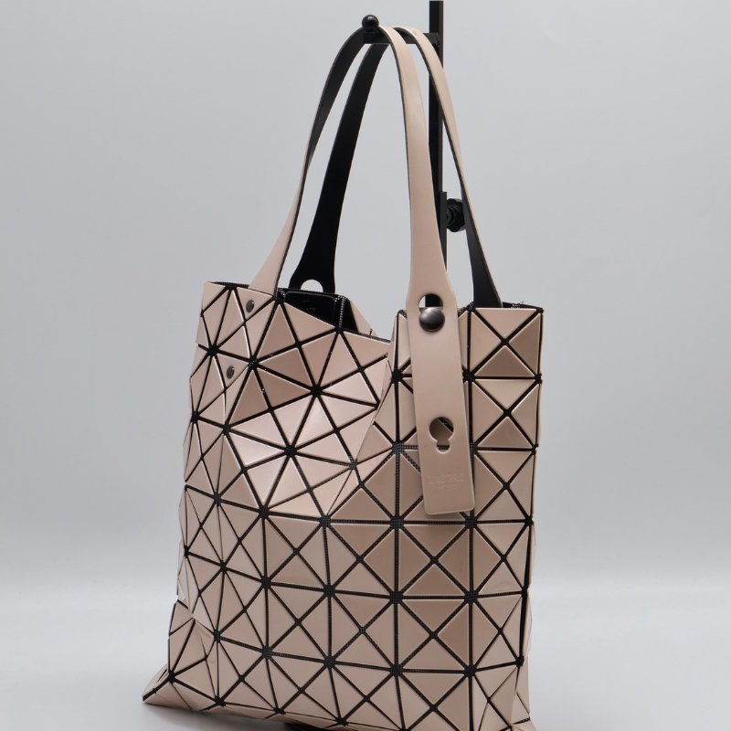 三宅一生 Lucent 7x7手提包 - 杏-2