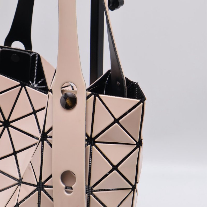 三宅一生 Lucent 7x7手提包 - 杏-5