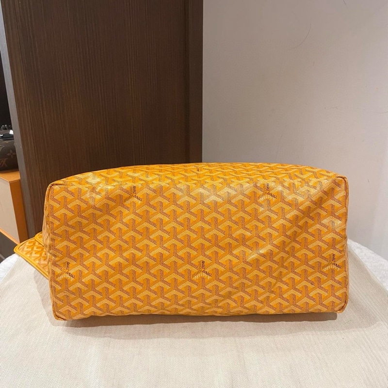 Goyard戈雅黃色滿印老花 Tote購物袋，大號尺寸39/32/19cm-3