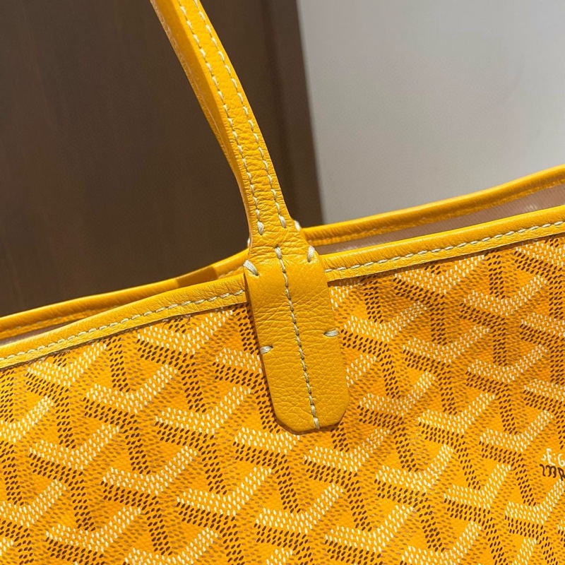 Goyard戈雅黃色滿印老花 Tote購物袋，大號尺寸39/32/19cm-6