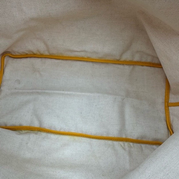 Goyard戈雅黃色滿印老花 Tote購物袋，大號尺寸39/32/19cm-5