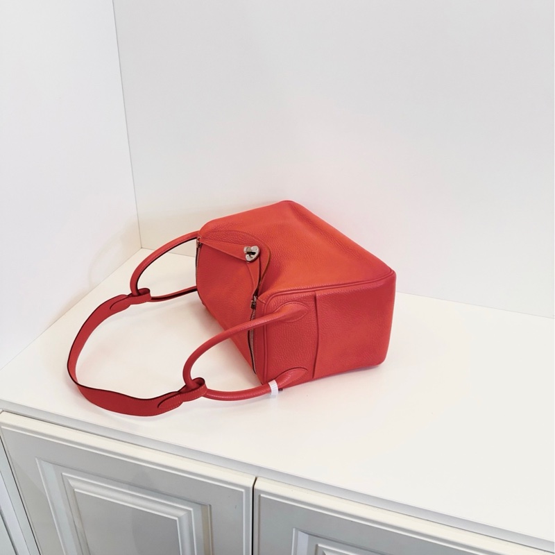 【98新🆕】Hermes  齋普爾粉 lindy30 手提斜挎包-7