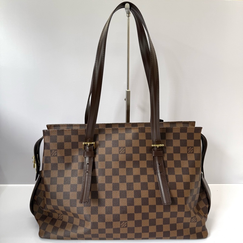 LOUIS VUITTON  老花切爾西單肩包 CHELSEA N51119-0