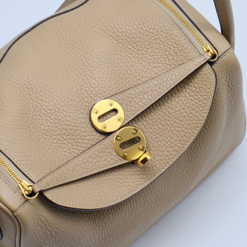 HERMES Lindy 26 - 風衣灰金 Z-9