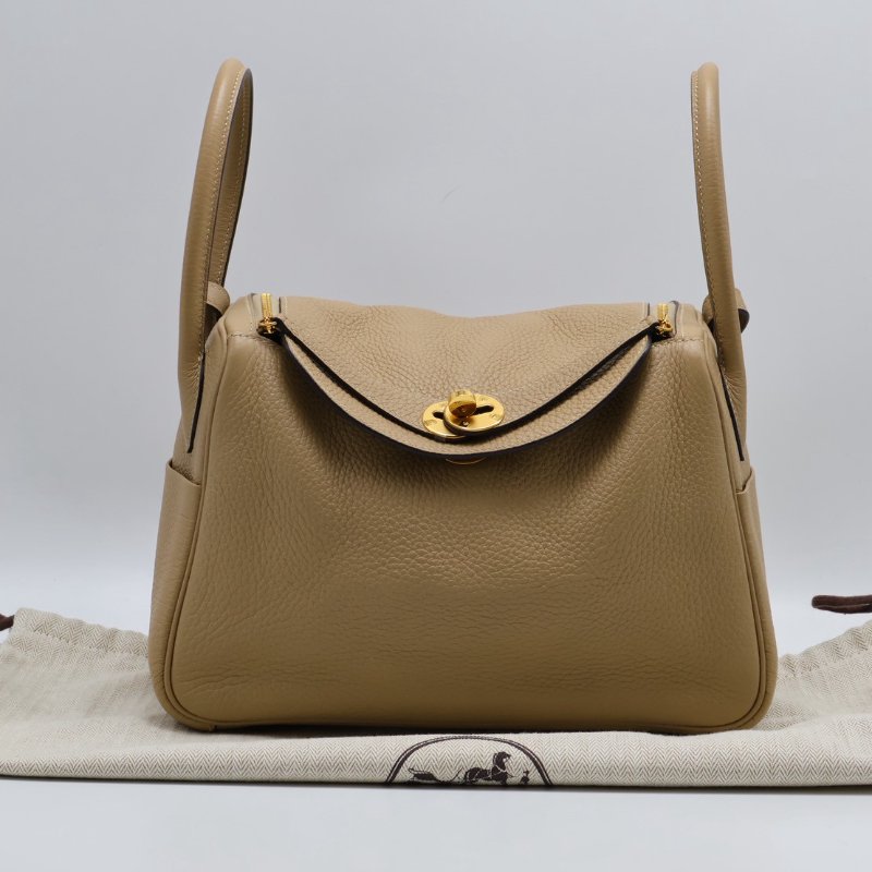 HERMES Lindy 26 - 風衣灰金 Z-18