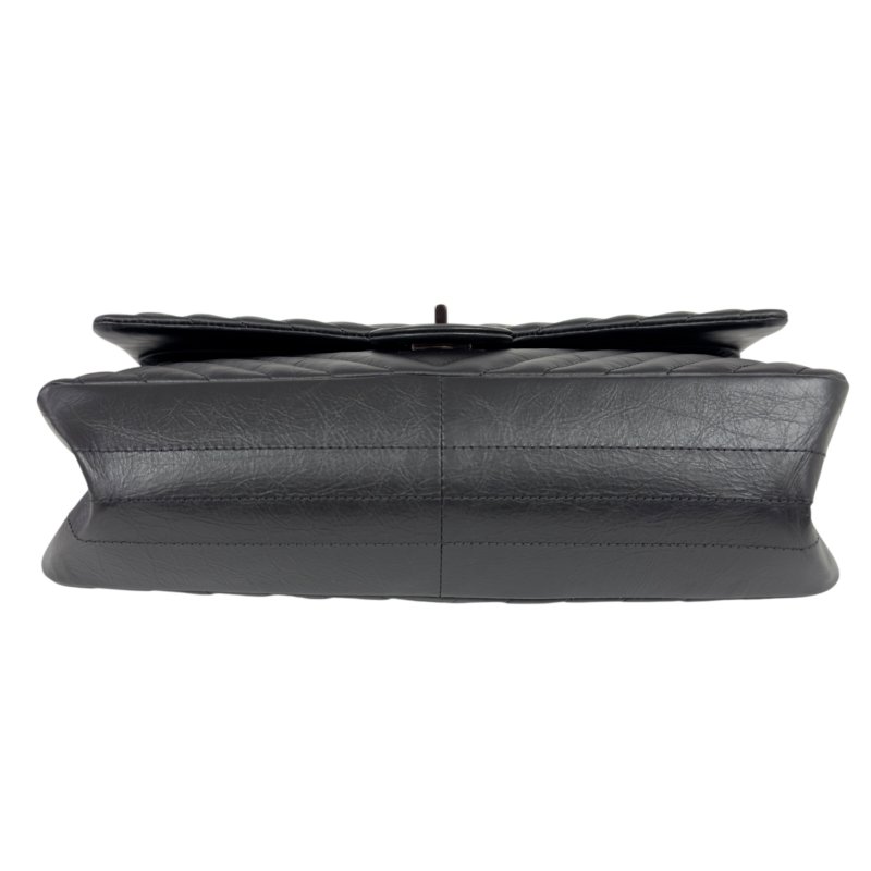 CHANEL 2.55 *極罕全黑* So Black 鏈條包-14