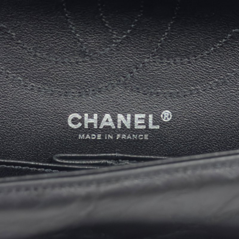 CHANEL 2.55 *極罕全黑* So Black 鏈條包-18