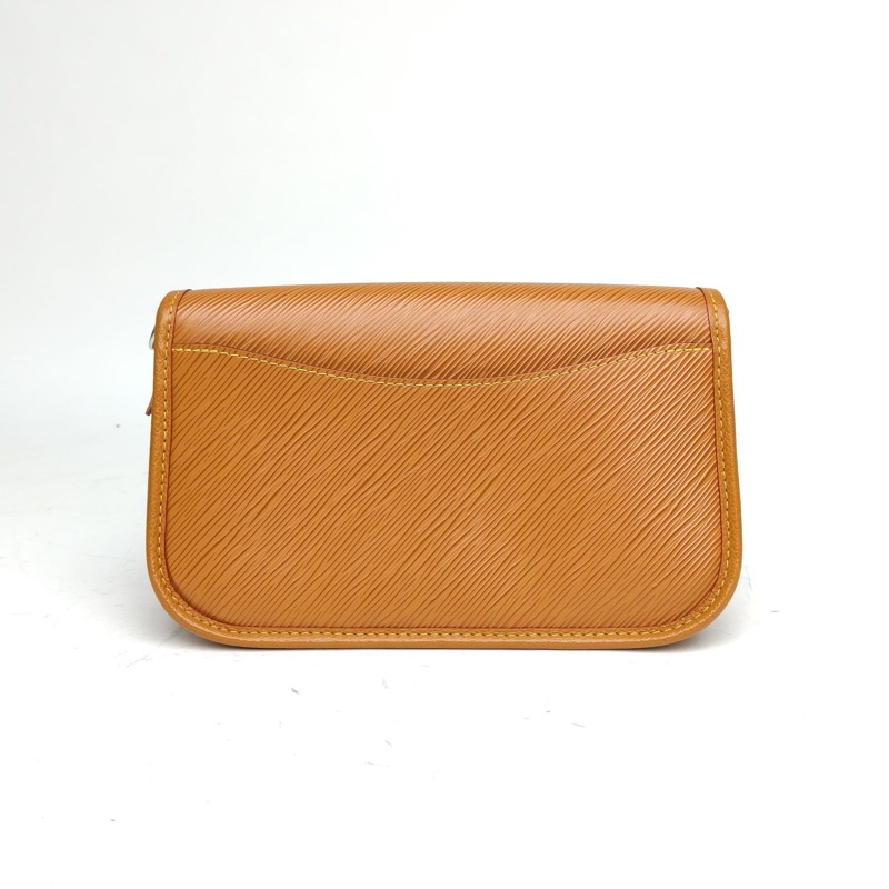 LOUIS VUITTON BUCI法棍包焦糖色EPI水波紋牛皮晶片肩背包-2