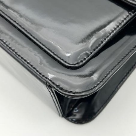 🌷Chanel 漆皮單肩包｜經典花紋✦fufu style 精品✦ 氣質款｜單肩包.手提包-11