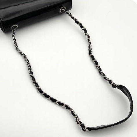 🌷Chanel 漆皮單肩包｜經典花紋✦fufu style 精品✦ 氣質款｜單肩包.手提包-16