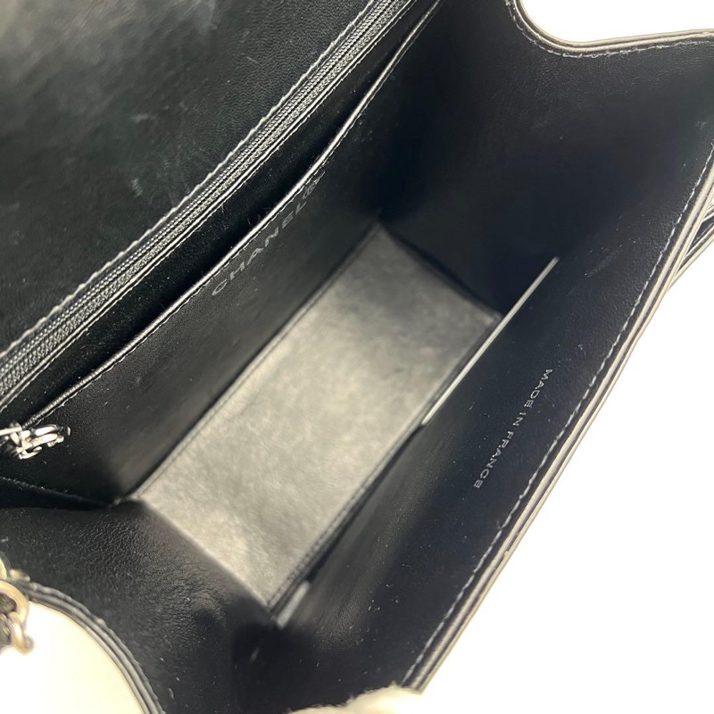 🌷Chanel 漆皮單肩包｜經典花紋✦fufu style 精品✦ 氣質款｜單肩包.手提包-27