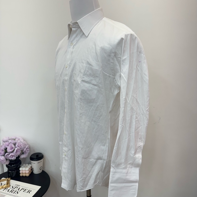 Burberry 白色襯衫👔 Vintage 二手 中古-3