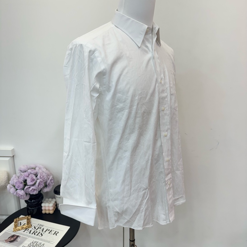 Burberry 白色襯衫👔 Vintage 二手 中古-4