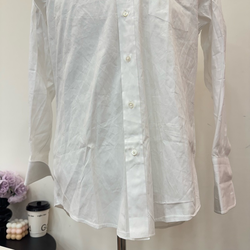 Burberry 白色襯衫👔 Vintage 二手 中古-6
